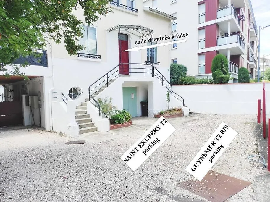 T2 Ds Villa-Terrasse-Clim-Pkg-Meet- Zenith-Odyssud Toulouse 0*,  France
